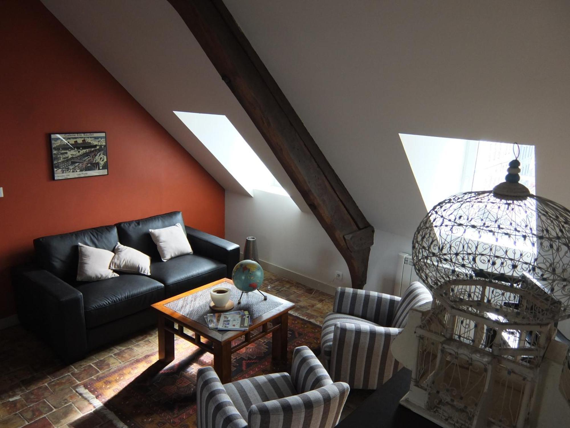 Mansion Victorine Appartement Honfleur Buitenkant foto